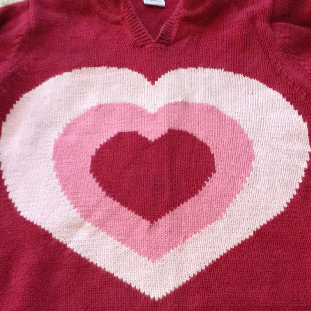 Gymboree red knit